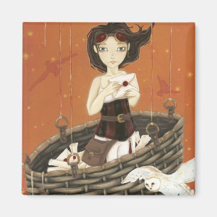 Thje Messenger - Steam Punk magnet