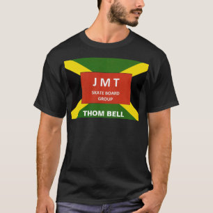 THOM BELL.  JAMAICAN Basic Dark T-Shirt