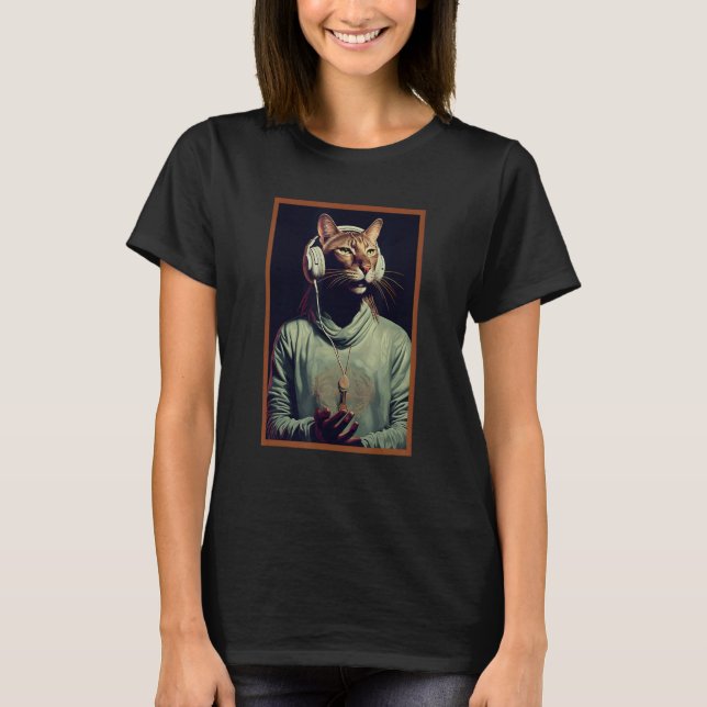 Thom the cat from Yorke T-Shirt (Front)