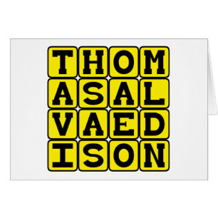 Thomas Alva Edison, American Inventor