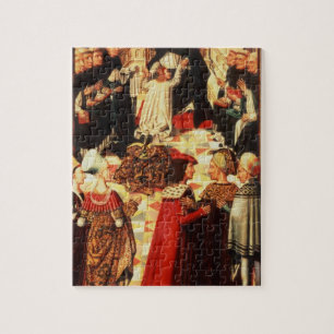 Thomas Aquinas being received into the Dominican O Jigsaw Puzzle