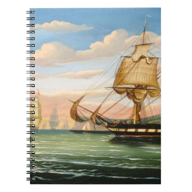 Thomas Chambers Bay of New York Notebook (Front)