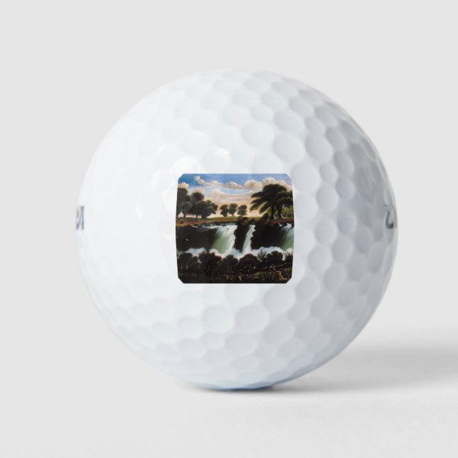 Thomas Chambers Genesee Falls Rochester Golf Balls (Front)