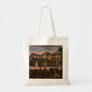 Thomas Chambers View of Hudson River at West Tote Bag