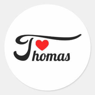 Thomas Classic Round Sticker