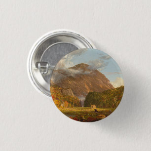 Thomas Cole A View of the Mountain Pass  3 Cm Round Badge