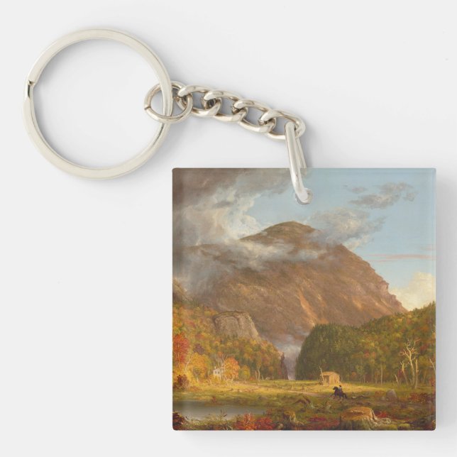 Thomas Cole A View of the Mountain Pass  Key Ring (Front)