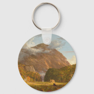 Thomas Cole A View of the Mountain Pass  Key Ring