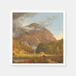 Thomas Cole A View of the Mountain Pass Napkin