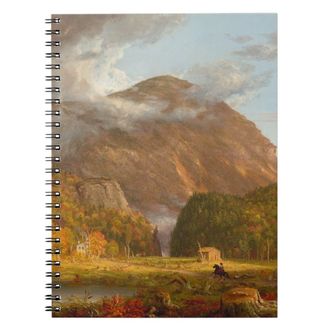 Thomas Cole A View of the Mountain Pass  Notebook (Front)