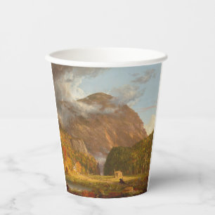 Thomas Cole A View of the Mountain Pass  Paper Cups