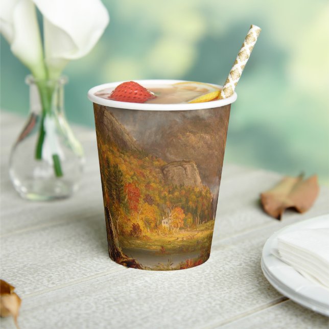 Thomas Cole A View of the Mountain Pass  Paper Cups (Insitu)