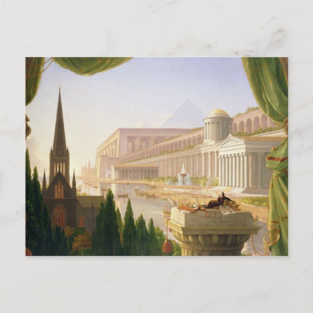 Thomas Cole - Architect’s Dream Postcard (Front)