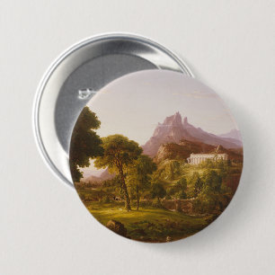 Thomas Cole Dream of Arcadia 7.5 Cm Round Badge