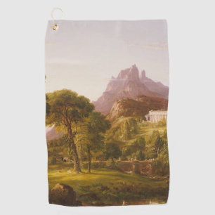 Thomas Cole  Dream of Arcadia Golf Towel