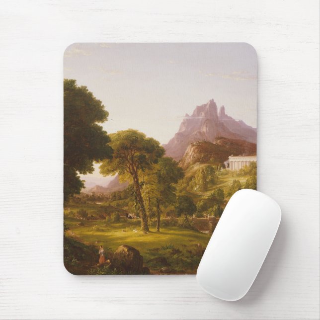 Thomas Cole  Dream of Arcadia Mouse Pad (With Mouse)