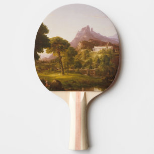 Thomas Cole  Dream of Arcadia Ping Pong Paddle