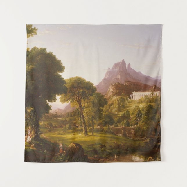 Thomas Cole  Dream of Arcadia Tapestry (Front)