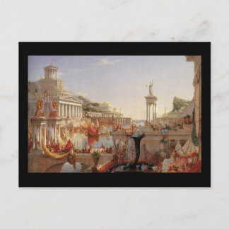 Thomas Cole The Course of Empire Consummation Postcard
