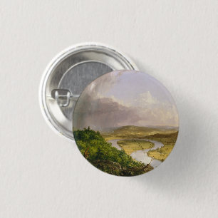 Thomas Cole The Oxbow The Connecticut River 3 Cm Round Badge