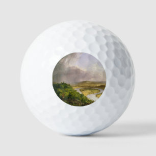 Thomas Cole The Oxbow The Connecticut River  Golf Balls
