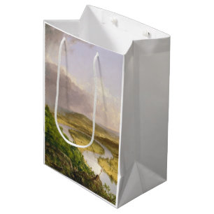 Thomas Cole The Oxbow The Connecticut River  Medium Gift Bag
