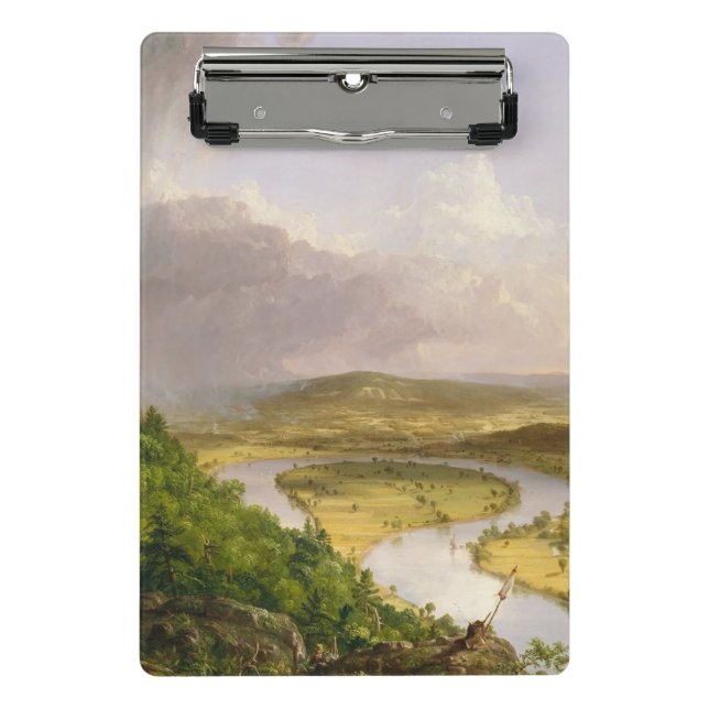 Thomas Cole The Oxbow The Connecticut River  Mini Clipboard (Front)