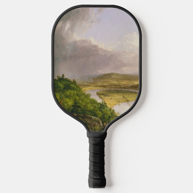 Thomas Cole The Oxbow The Connecticut River  Pickleball Paddle (Front)