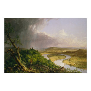 Thomas Cole The Oxbow The Connecticut River  Poster