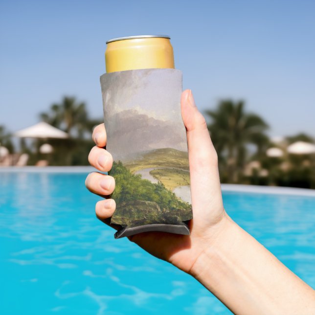 Thomas Cole The Oxbow The Connecticut River  Seltzer Can Cooler (In Situ Pool)