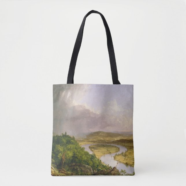 Thomas Cole The Oxbow The Connecticut River  Tote Bag (Front)