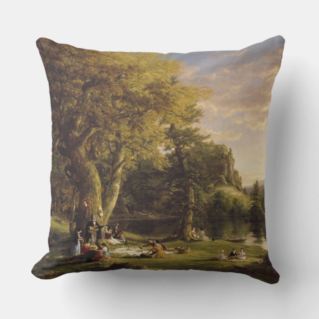 Thomas Cole The Pic-Nic Cushion (Front)