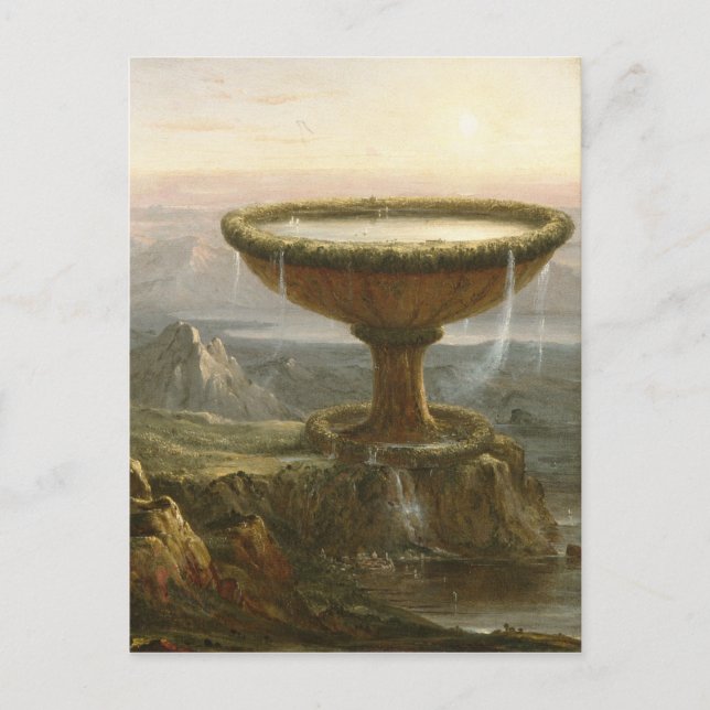 Thomas Cole The Titan's Goblet Postcard (Front)