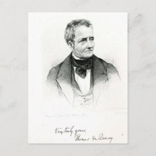 Thomas de Quincey Postcard