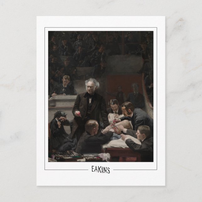 Thomas Eakins #15 - Fine Art Postcard (Front)