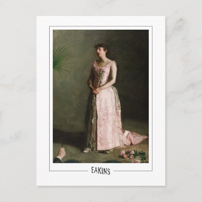 Thomas Eakins #22 - Fine Art Postcard (Front)