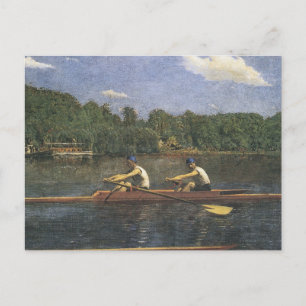 Thomas Eakins Biglin Brothers Racing Postcard