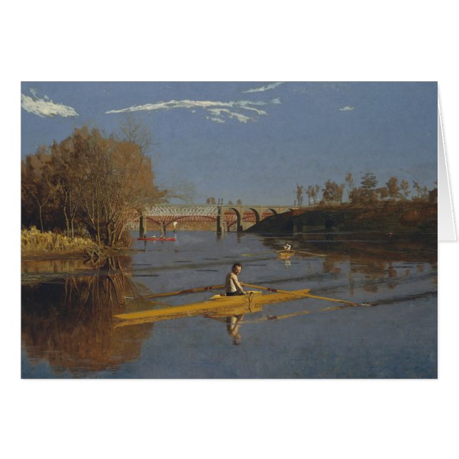 Thomas Eakins - The Champion Single Sculls (Front Horizontal)
