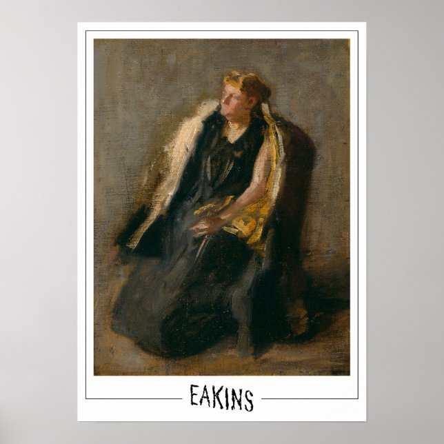 Thomas Eakins Zedign Art Poster #2 (Front)