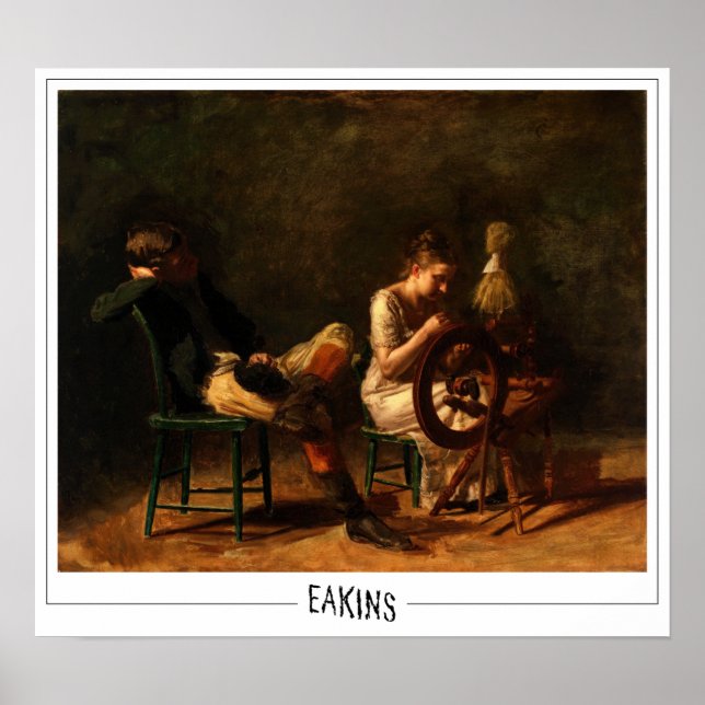 Thomas Eakins Zedign Art Poster #21 (Front)