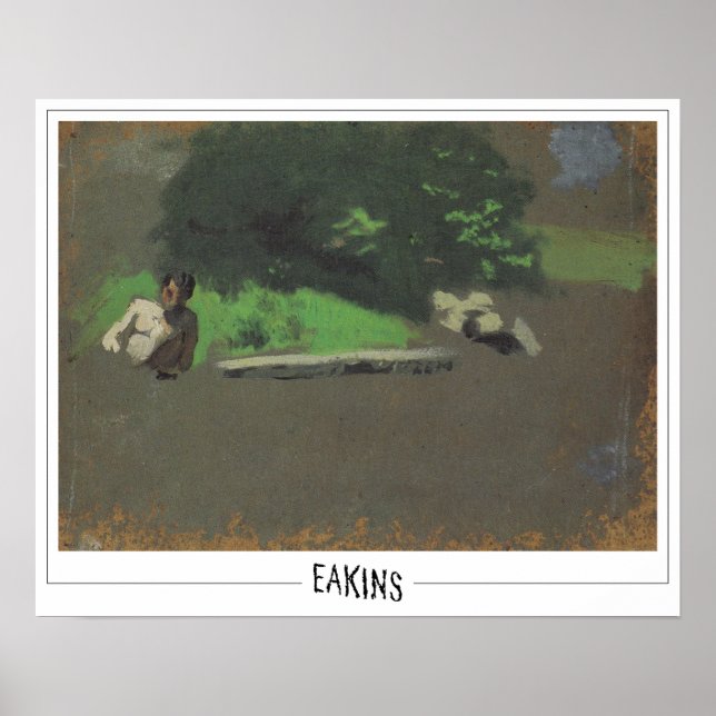 Thomas Eakins Zedign Art Poster #376 (Front)