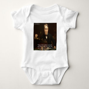 Thomas Edison "B4 Success" Wisdom Quote Gifts Baby Bodysuit