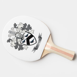 Thomas Family Crest Ping Pong Paddle