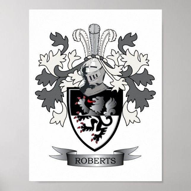 Thomas Family Crest Poster (Front)