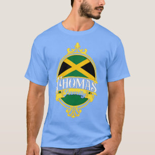 Thomas Family Jamaica Flag T-Shirt