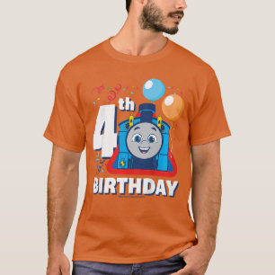 Thomas Friends Happy 4th Birthday friend T-Shirt