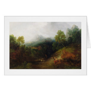 Thomas Gainsborough   A Mountain Valley with Rusti