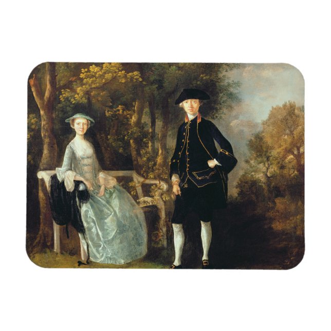 Thomas Gainsborough | Lady Lloyd and her son, Rich Magnet (Horizontal)