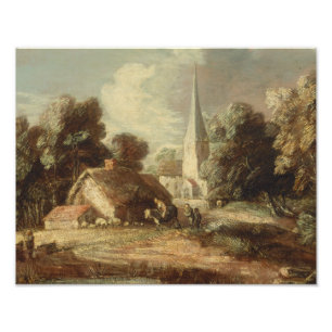 Thomas Gainsborough - Landscape with Cottage Photo Print