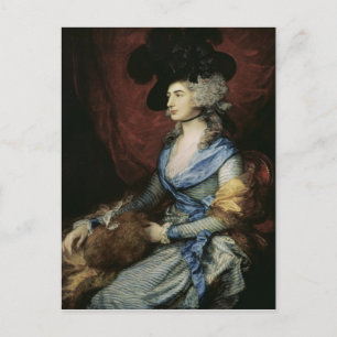 Thomas Gainsborough  Mrs Sarah Siddons, the actres Postcard
